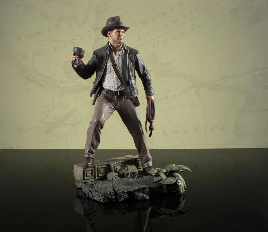 Pedido Estatua Indiana Jones (Edición limitada) (Resina) - Indiana Jones and the Temple of Doom - Premier Collection marca Diamond Select Toys escala 1/7 - Image 6