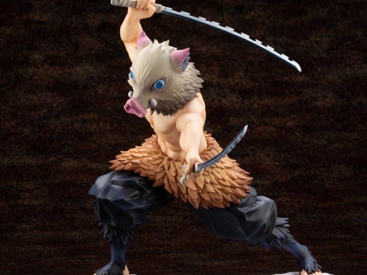 Pedido Estatua Inosuke Hashibira - Demon Slayer: Kimetsu No Yaiba - ArtFX J marca Kotobukiya escala 1/8 - Image 10