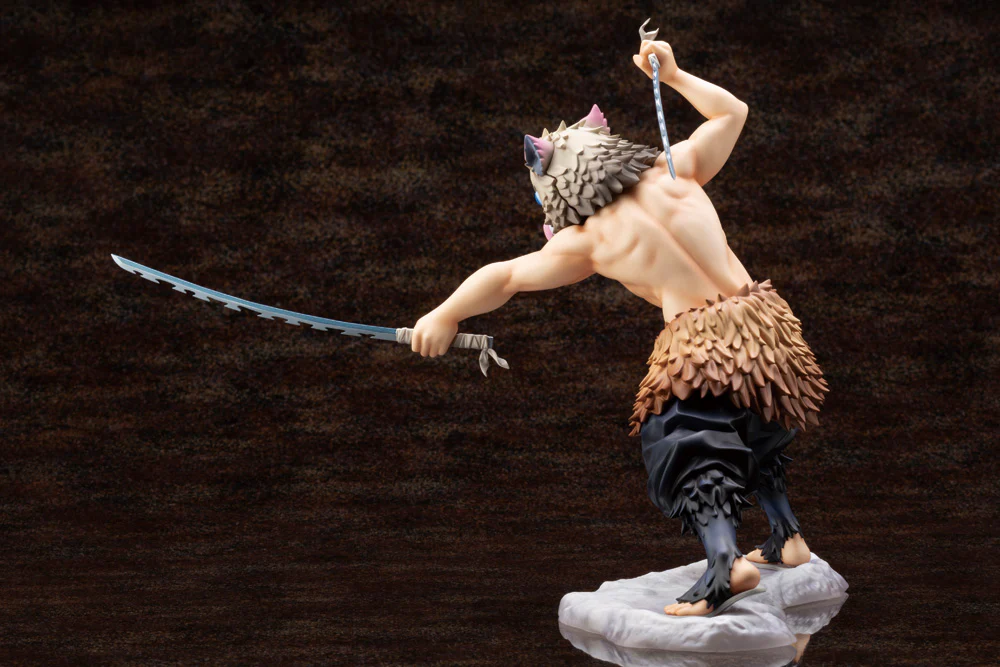 Pedido Estatua Inosuke Hashibira - Demon Slayer: Kimetsu No Yaiba - ArtFX J marca Kotobukiya escala 1/8 - Image 11
