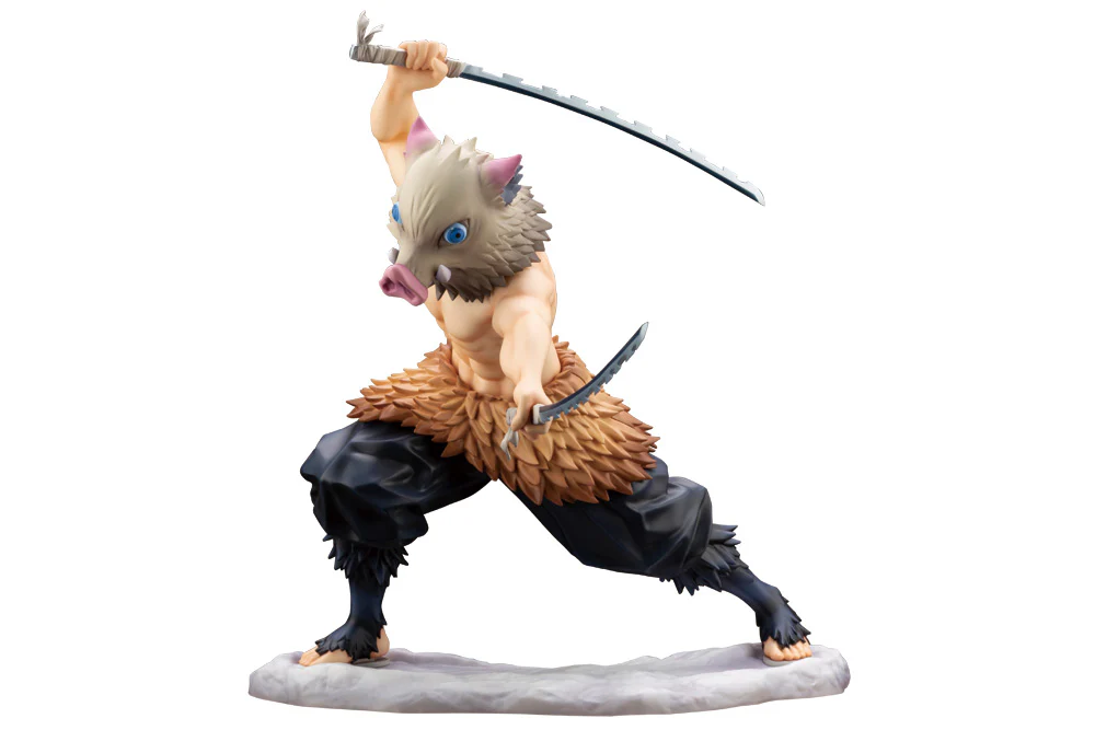 Pedido Estatua Inosuke Hashibira - Demon Slayer: Kimetsu No Yaiba - ArtFX J marca Kotobukiya escala 1/8 - Image 12