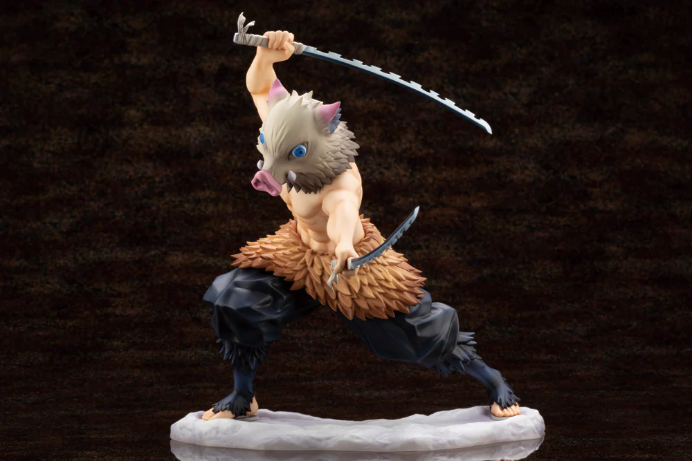 Pedido Estatua Inosuke Hashibira - Demon Slayer: Kimetsu No Yaiba - ArtFX J marca Kotobukiya escala 1/8 - Image 2