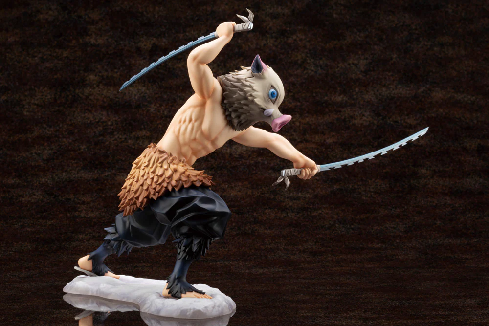 Pedido Estatua Inosuke Hashibira - Demon Slayer: Kimetsu No Yaiba - ArtFX J marca Kotobukiya escala 1/8 - Image 5