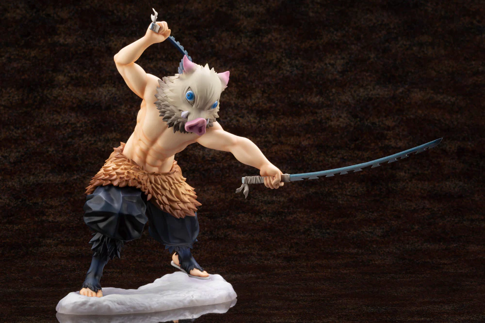 Pedido Estatua Inosuke Hashibira - Demon Slayer: Kimetsu No Yaiba - ArtFX J marca Kotobukiya escala 1/8 - Image 8