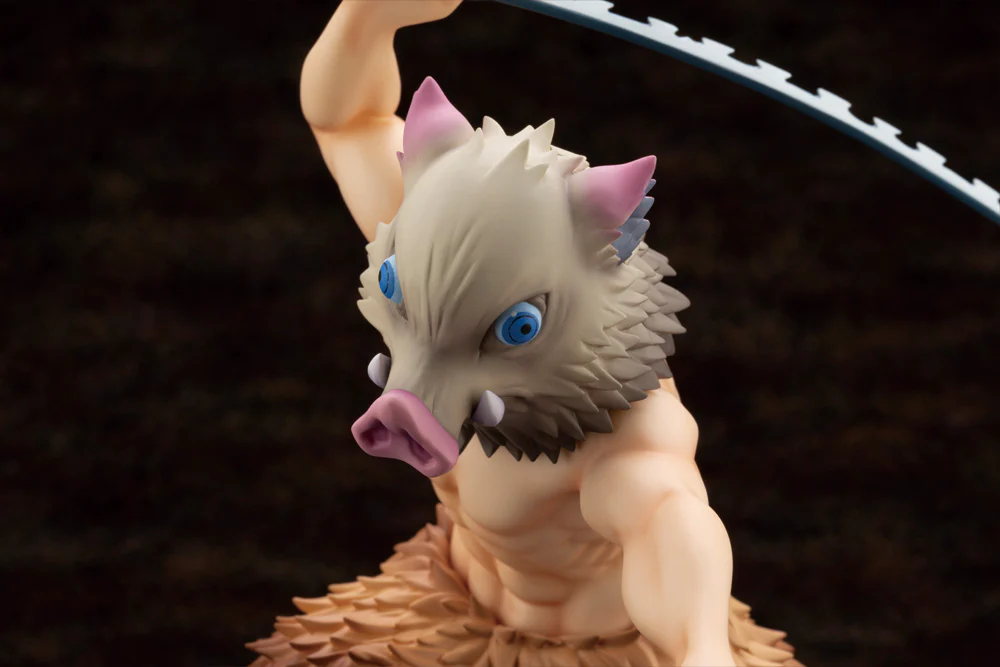 Pedido Estatua Inosuke Hashibira - Demon Slayer: Kimetsu No Yaiba - ArtFX J marca Kotobukiya escala 1/8 - Image 9