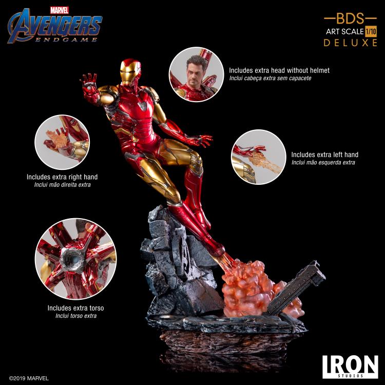 Pedido Estatua Iron Man Mark LXXXV (Deluxe) - Avengers: Endgame - Battle Diorama Series (BDS) marca Iron Studios escala de arte 1/10 - Image 14