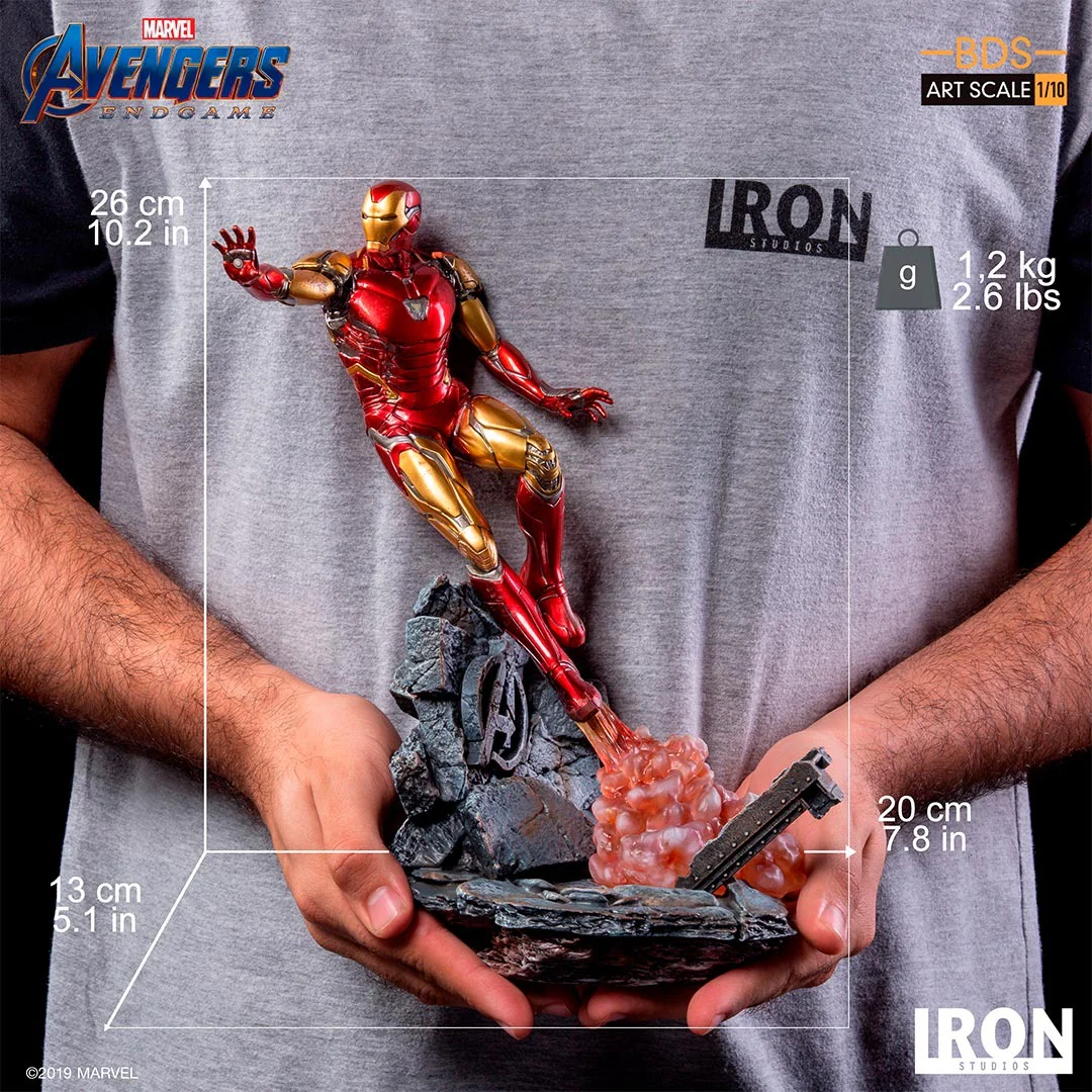 Pedido Estatua Iron Man Mark LXXXV (Deluxe) - Avengers: Endgame - Battle Diorama Series (BDS) marca Iron Studios escala de arte 1/10 - Image 15