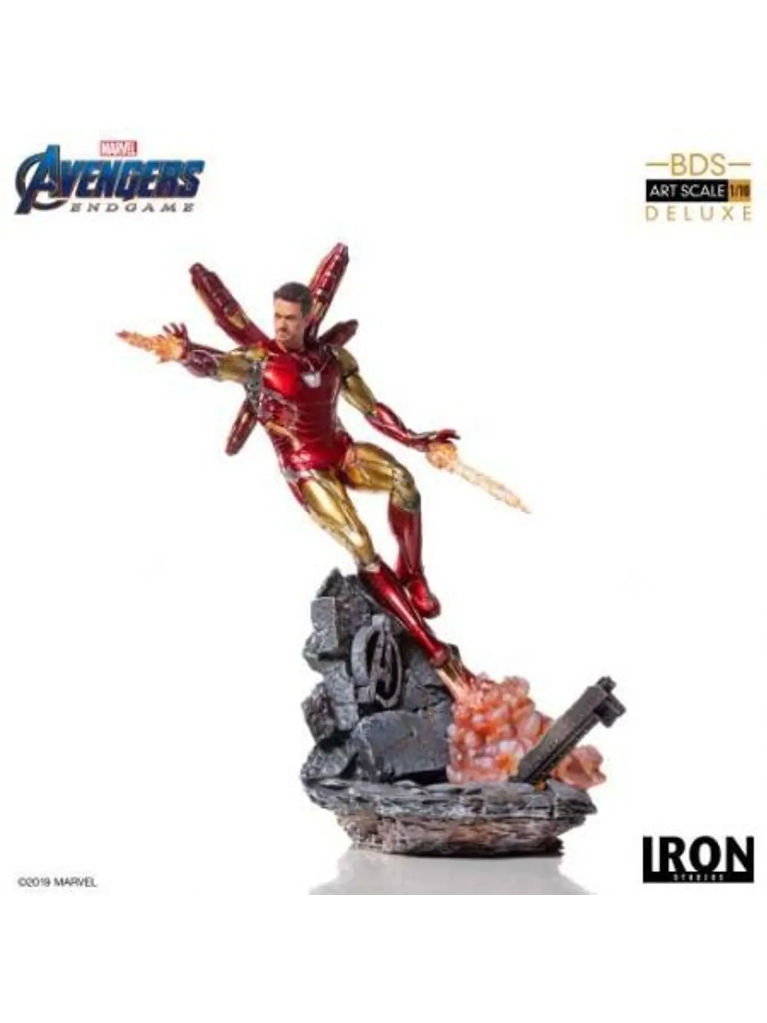 Pedido Estatua Iron Man Mark LXXXV (Deluxe) - Avengers: Endgame - Battle Diorama Series (BDS) marca Iron Studios escala de arte 1/10 - Image 16
