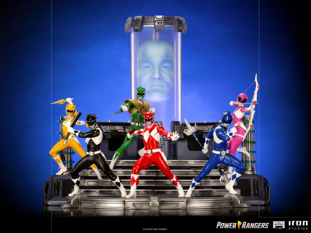 Pedido Estatua Pink Ranger - Mighty Morphin Power Rangers - Battle Diorama Series (BDS) - marca Iron Studios escala de arte 1/10 - Image 11