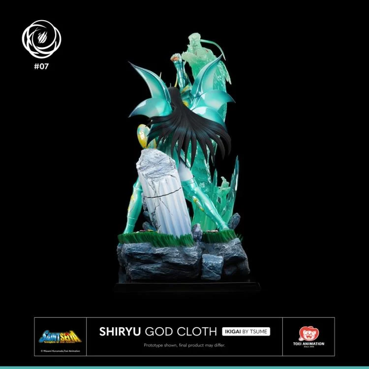 Pedido Estatua SHIRYU God Cloth (Limited Edition) - Saint Seiya Ikigai marca TSUME a escala 1/6 (43 cm) - Image 11