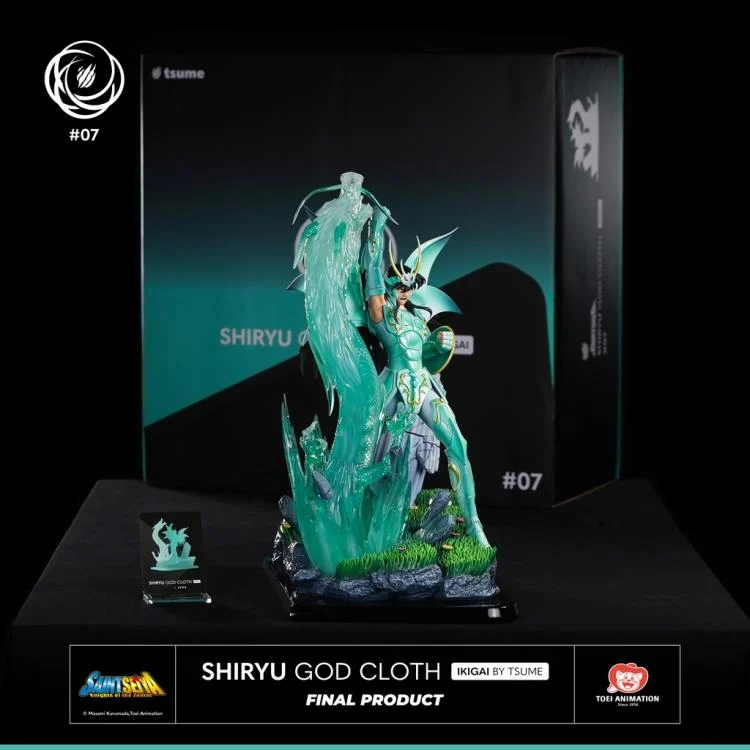 Pedido Estatua SHIRYU God Cloth (Limited Edition) - Saint Seiya Ikigai marca TSUME a escala 1/6 (43 cm) - Image 14