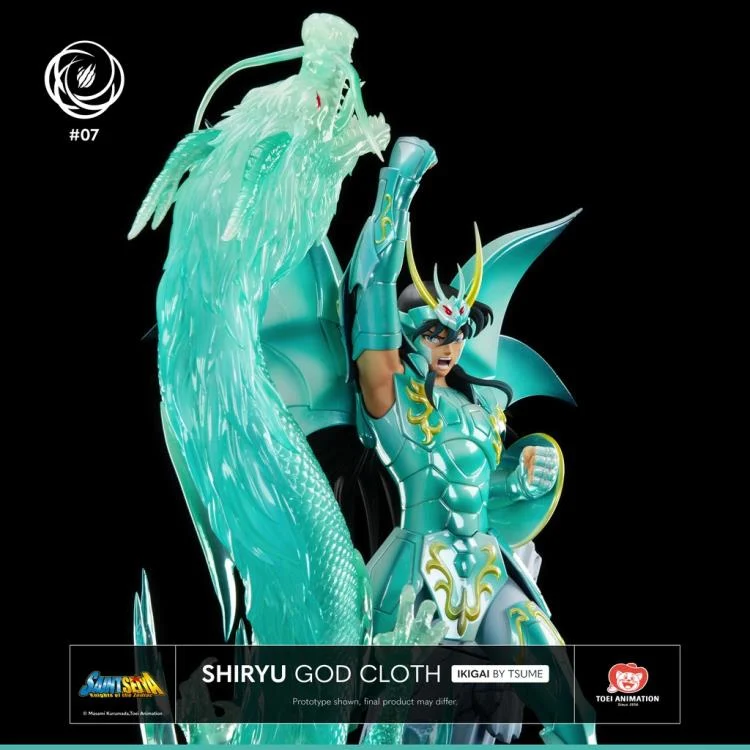 Pedido Estatua SHIRYU God Cloth (Limited Edition) - Saint Seiya Ikigai marca TSUME a escala 1/6 (43 cm) - Image 15
