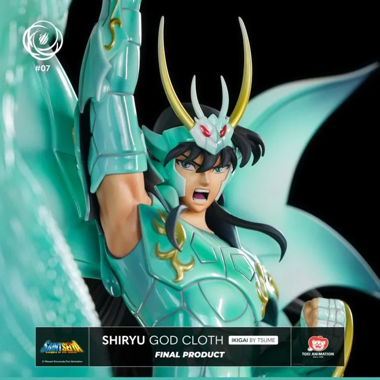 Pedido Estatua SHIRYU God Cloth (Limited Edition) - Saint Seiya Ikigai marca TSUME a escala 1/6 (43 cm) - Image 16