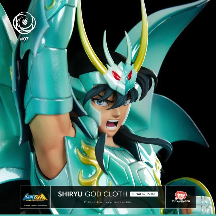 Pedido Estatua SHIRYU God Cloth (Limited Edition) - Saint Seiya Ikigai marca TSUME a escala 1/6 (43 cm) - Image 18