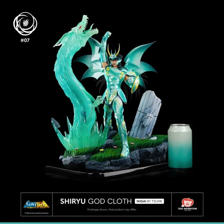 Pedido Estatua SHIRYU God Cloth (Limited Edition) - Saint Seiya Ikigai marca TSUME a escala 1/6 (43 cm) - Image 3