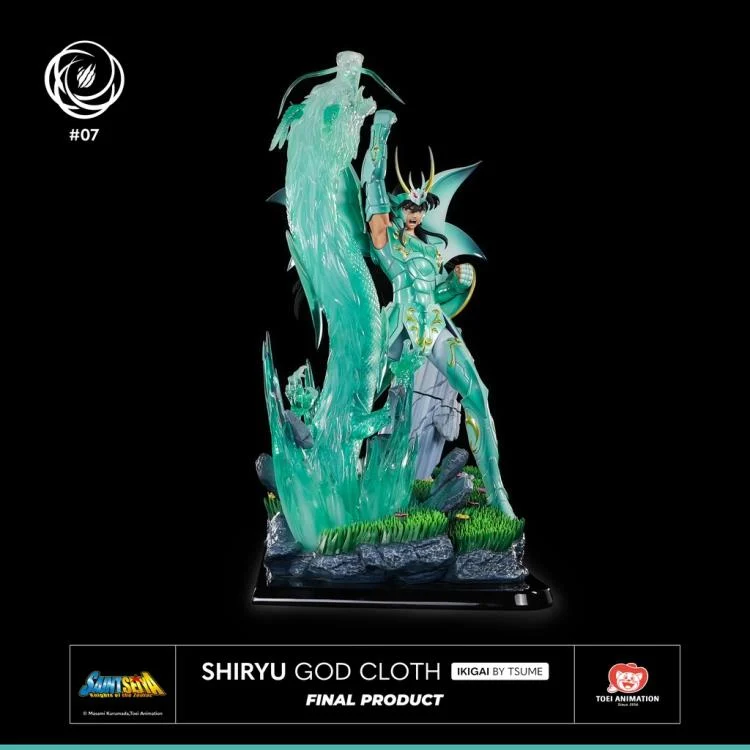 Pedido Estatua SHIRYU God Cloth (Limited Edition) - Saint Seiya Ikigai marca TSUME a escala 1/6 (43 cm) - Image 4