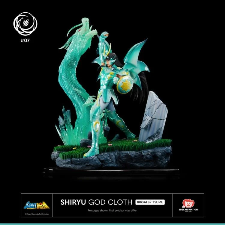 Pedido Estatua SHIRYU God Cloth (Limited Edition) - Saint Seiya Ikigai marca TSUME a escala 1/6 (43 cm) - Image 5