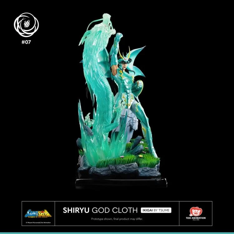 Pedido Estatua SHIRYU God Cloth (Limited Edition) - Saint Seiya Ikigai marca TSUME a escala 1/6 (43 cm) - Image 6