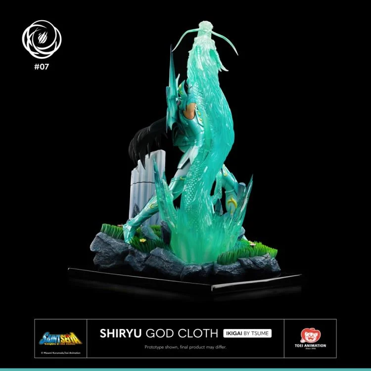 Pedido Estatua SHIRYU God Cloth (Limited Edition) - Saint Seiya Ikigai marca TSUME a escala 1/6 (43 cm) - Image 8