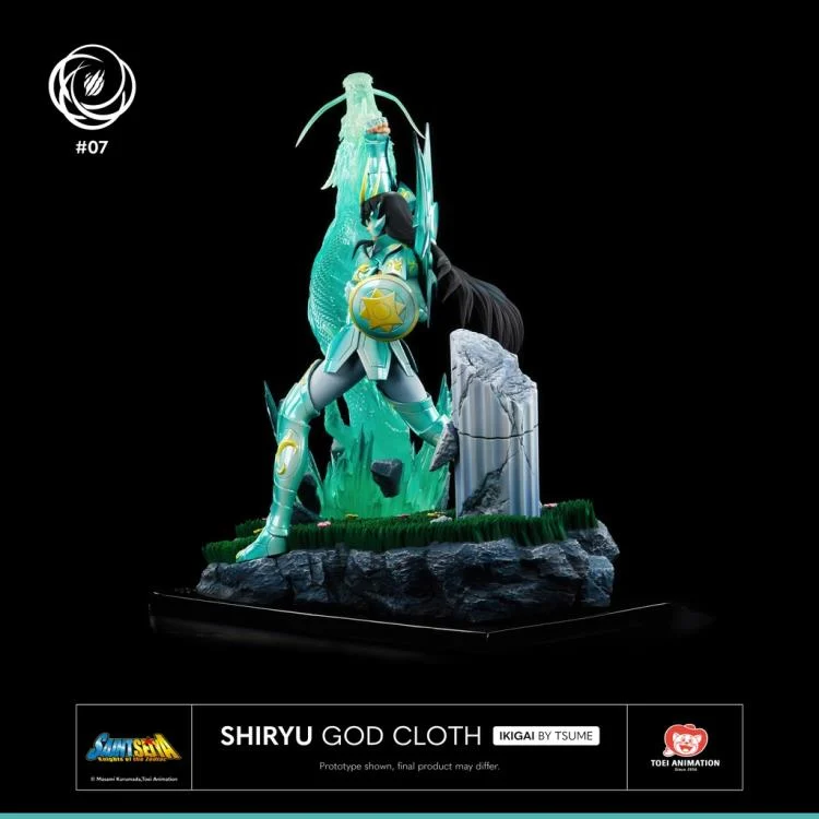 Pedido Estatua SHIRYU God Cloth (Limited Edition) - Saint Seiya Ikigai marca TSUME a escala 1/6 (43 cm) - Image 9