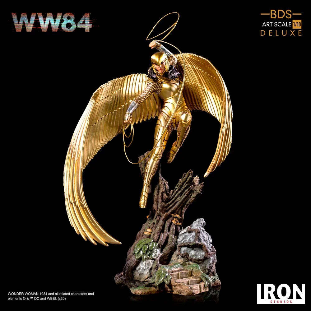 Pedido Estatua Wonder Woman Golden Armor Deluxe - Wonder Woman 1984 - Battle Diorama Series (DBS) Limited Edition marca Iron Studios escala de arte 1/10 - Image 12