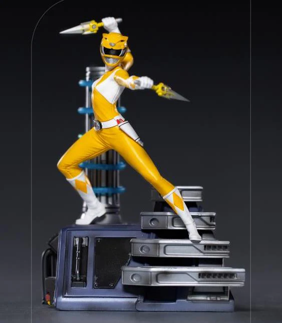 Pedido Estatua Yellow Ranger - Mighty Morphin Power Rangers - Battle Diorama Series (BDS) - marca Iron Studios escala de arte 1/10 - Image 3