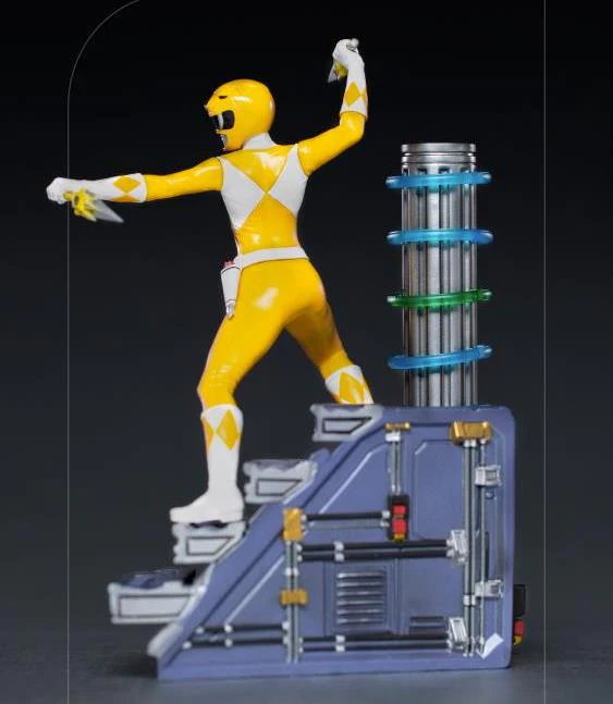Pedido Estatua Yellow Ranger - Mighty Morphin Power Rangers - Battle Diorama Series (BDS) - marca Iron Studios escala de arte 1/10 - Image 4