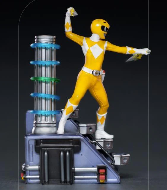 Pedido Estatua Yellow Ranger - Mighty Morphin Power Rangers - Battle Diorama Series (BDS) - marca Iron Studios escala de arte 1/10 - Image 5