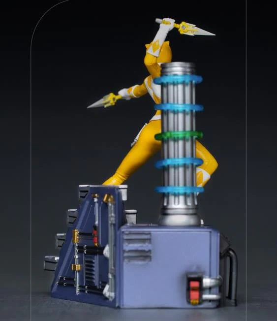 Pedido Estatua Yellow Ranger - Mighty Morphin Power Rangers - Battle Diorama Series (BDS) - marca Iron Studios escala de arte 1/10 - Image 6