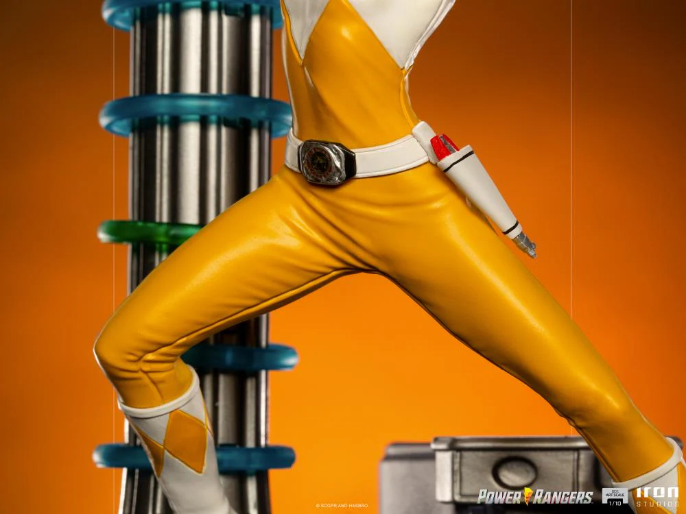 Pedido Estatua Yellow Ranger - Mighty Morphin Power Rangers - Battle Diorama Series (BDS) - marca Iron Studios escala de arte 1/10 - Image 7