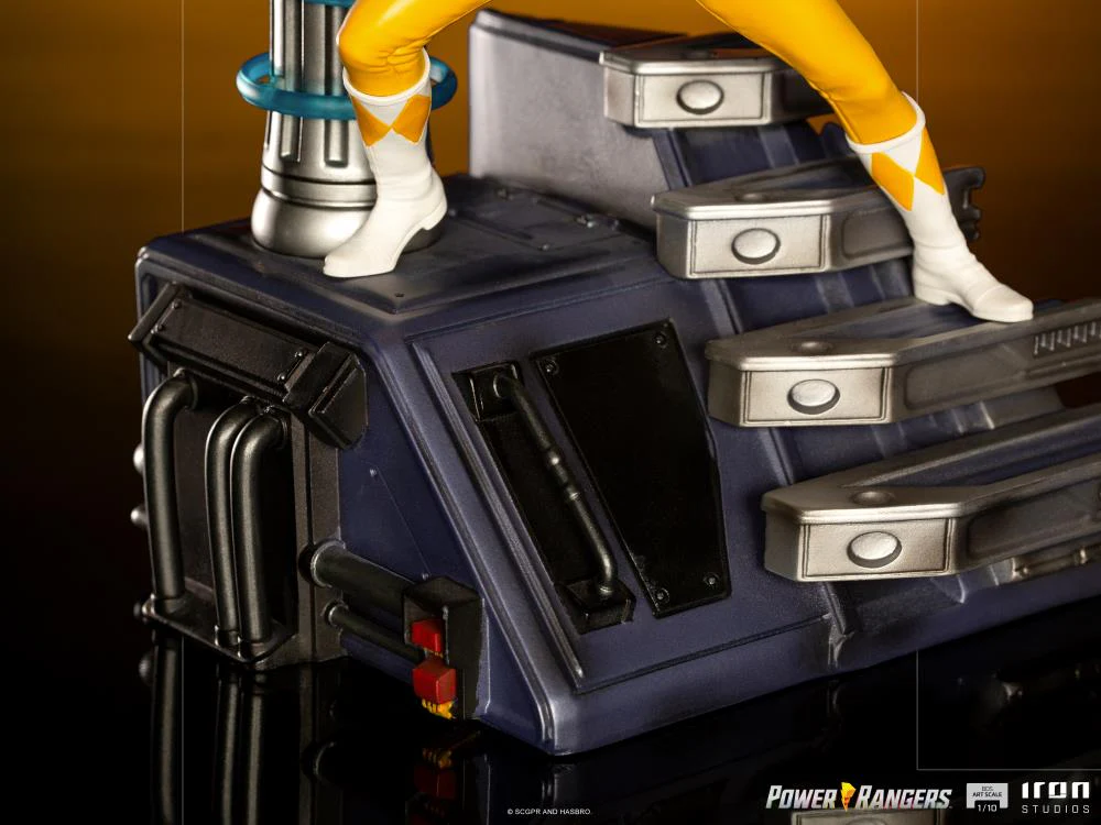 Pedido Estatua Yellow Ranger - Mighty Morphin Power Rangers - Battle Diorama Series (BDS) - marca Iron Studios escala de arte 1/10 - Image 9