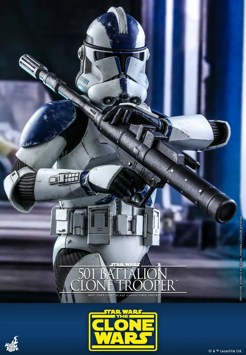 Pedido Figura 501st Battalion Clone Trooper - Star Wars: The Clone Wars marca Hot Toys TMS022 escala 1/6 - Image 3