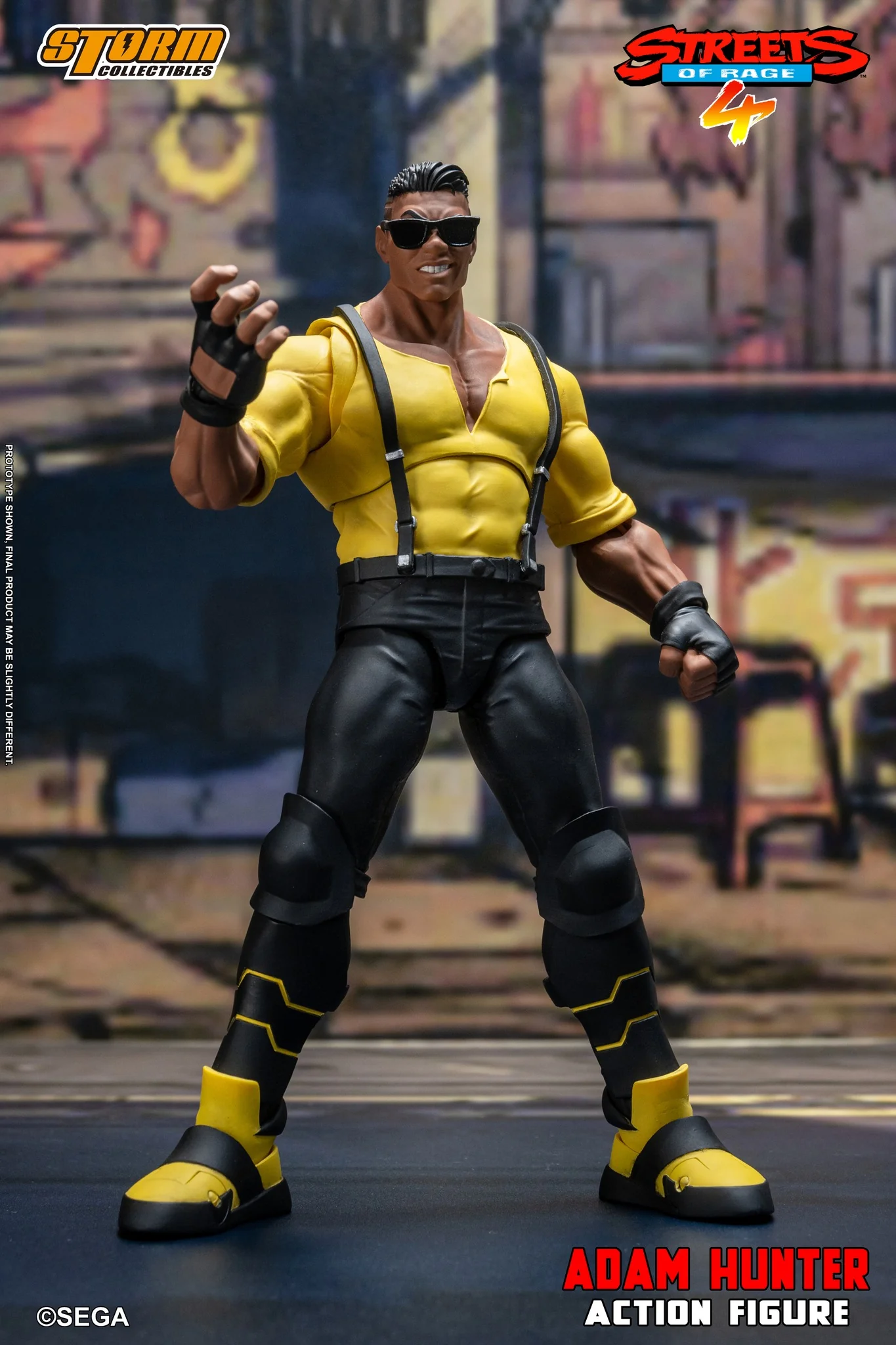 Pedido Figura Adam Hunter - Streets of Rage 4 marca Storm Collectibles escala pequeña 1/12