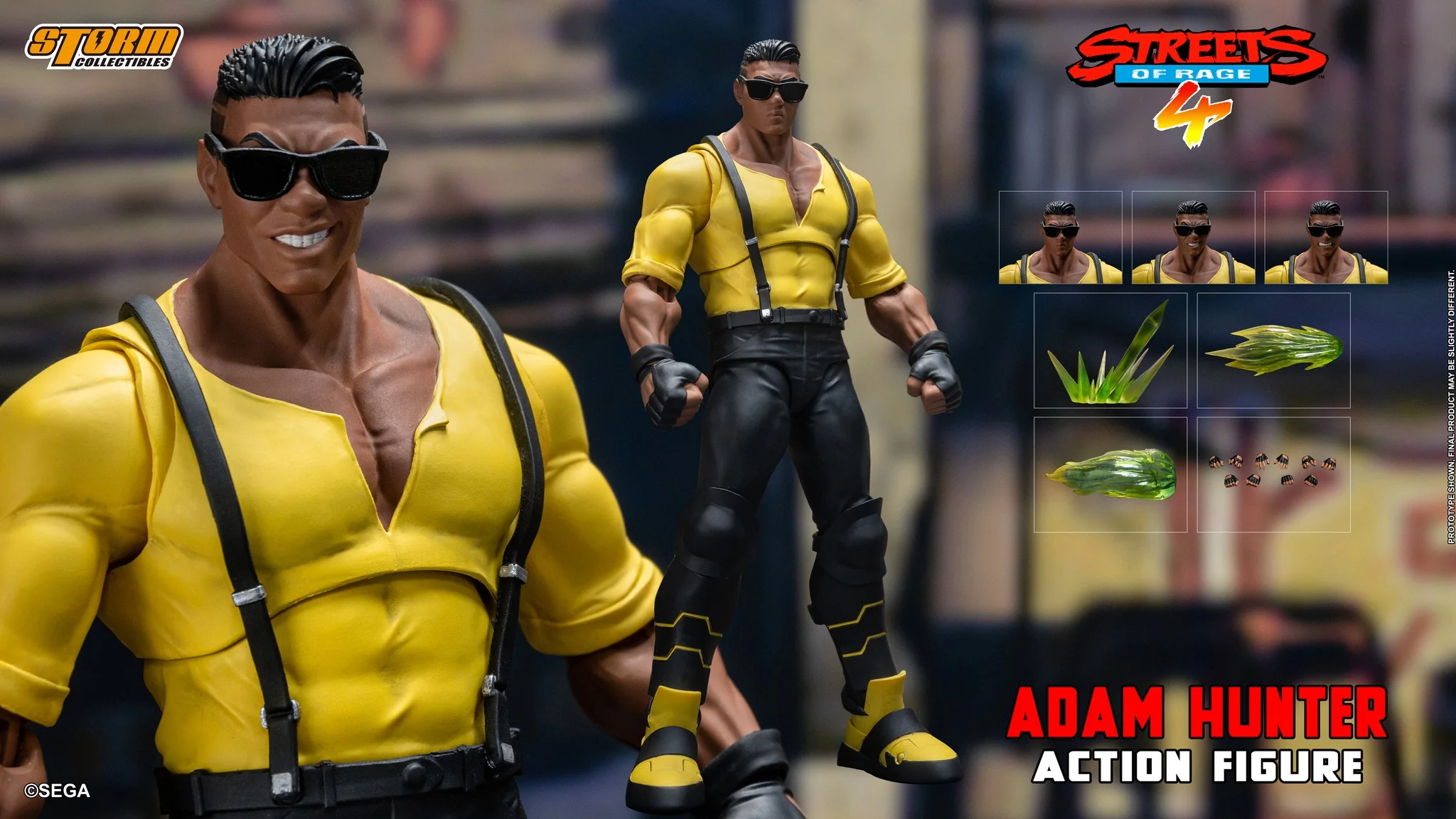 Pedido Figura Adam Hunter - Streets of Rage 4 marca Storm Collectibles escala pequeña 1/12 - Image 11