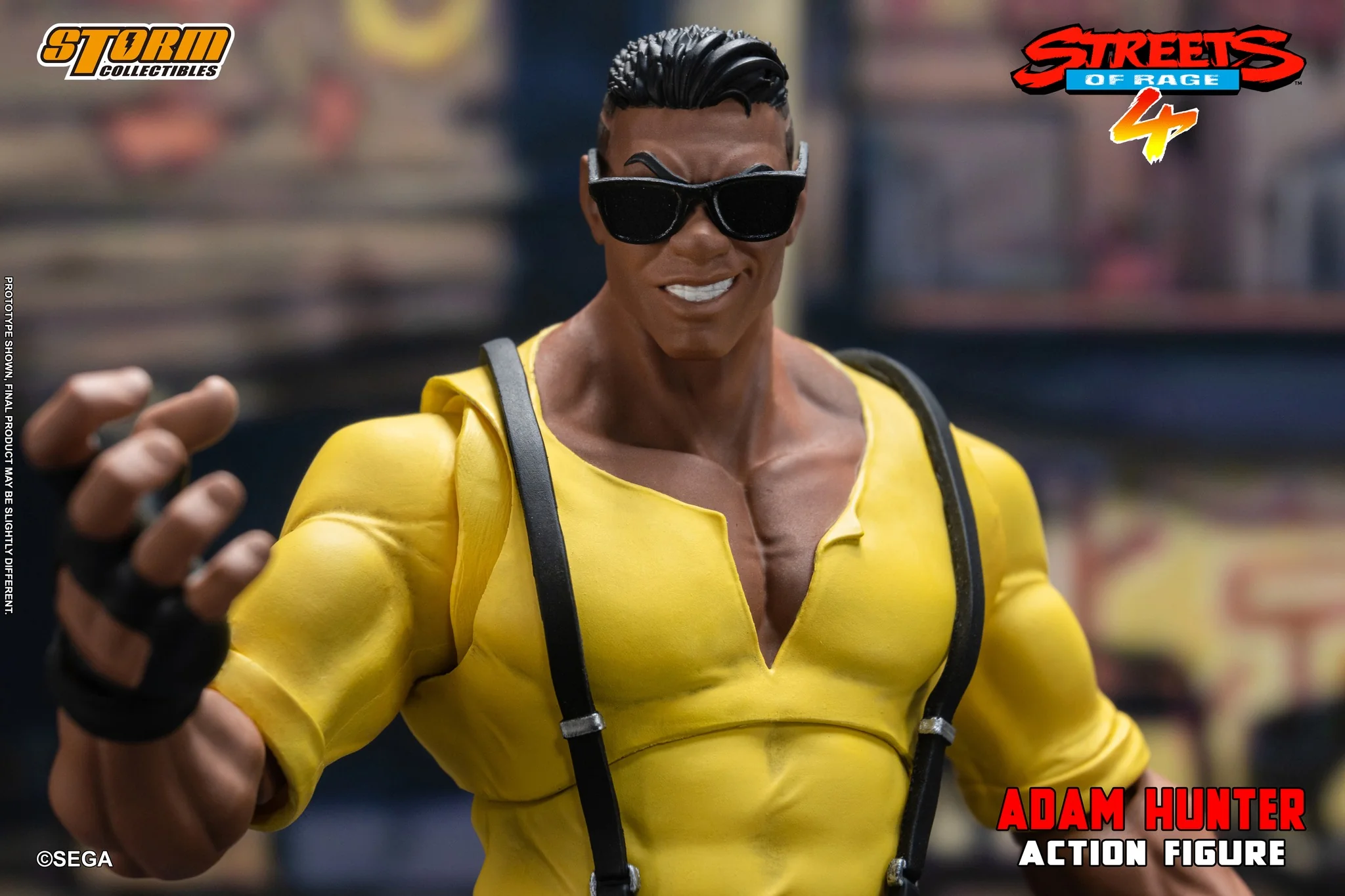 Pedido Figura Adam Hunter - Streets of Rage 4 marca Storm Collectibles escala pequeña 1/12 - Image 2