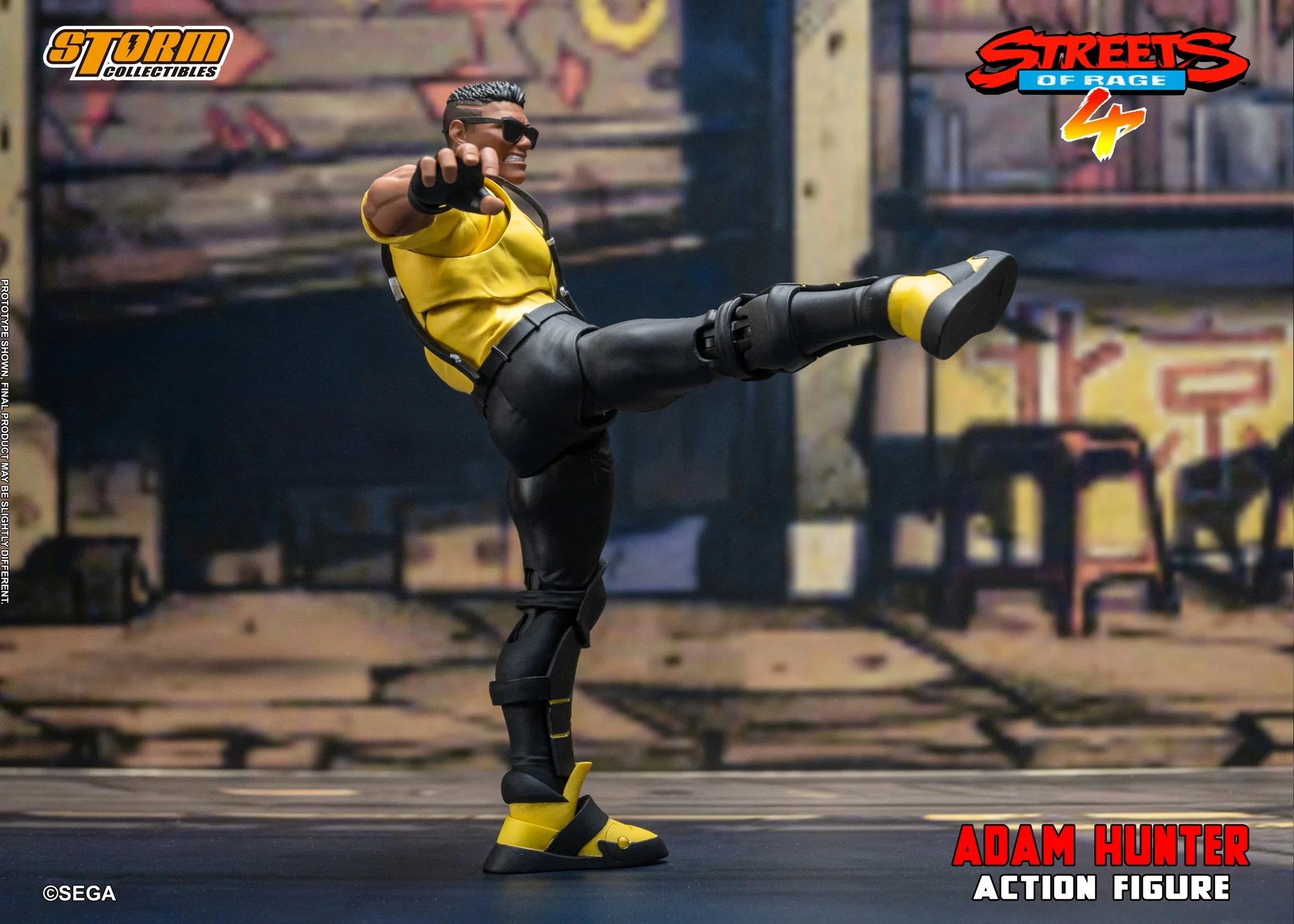 Pedido Figura Adam Hunter - Streets of Rage 4 marca Storm Collectibles escala pequeña 1/12 - Image 6