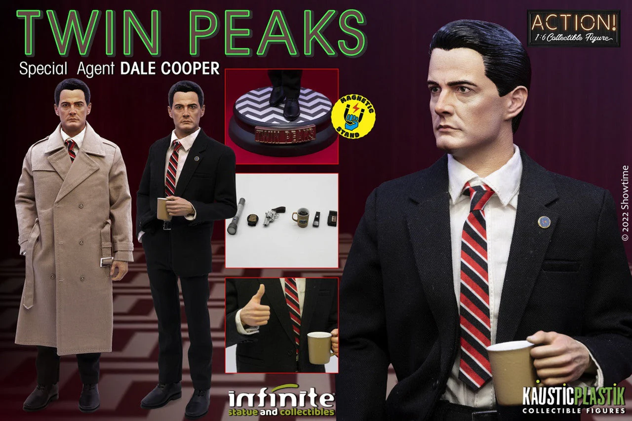 Pedido Figura Agent Cooper - Twin Peaks (normal version) marca Kaustic Plastik 87754 escala 1/6 - Image 12