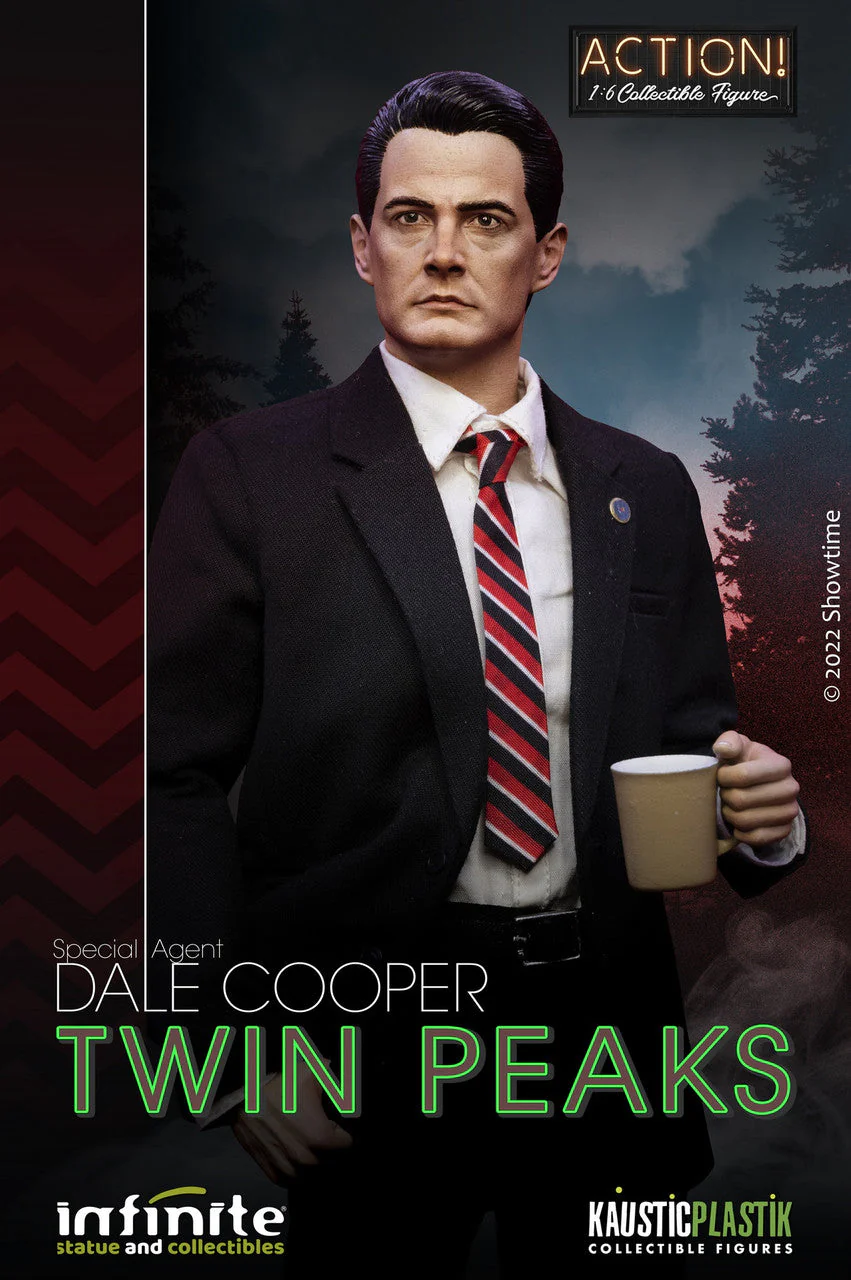 Pedido Figura Agent Cooper - Twin Peaks (normal version) marca Kaustic Plastik 87754 escala 1/6 - Image 3