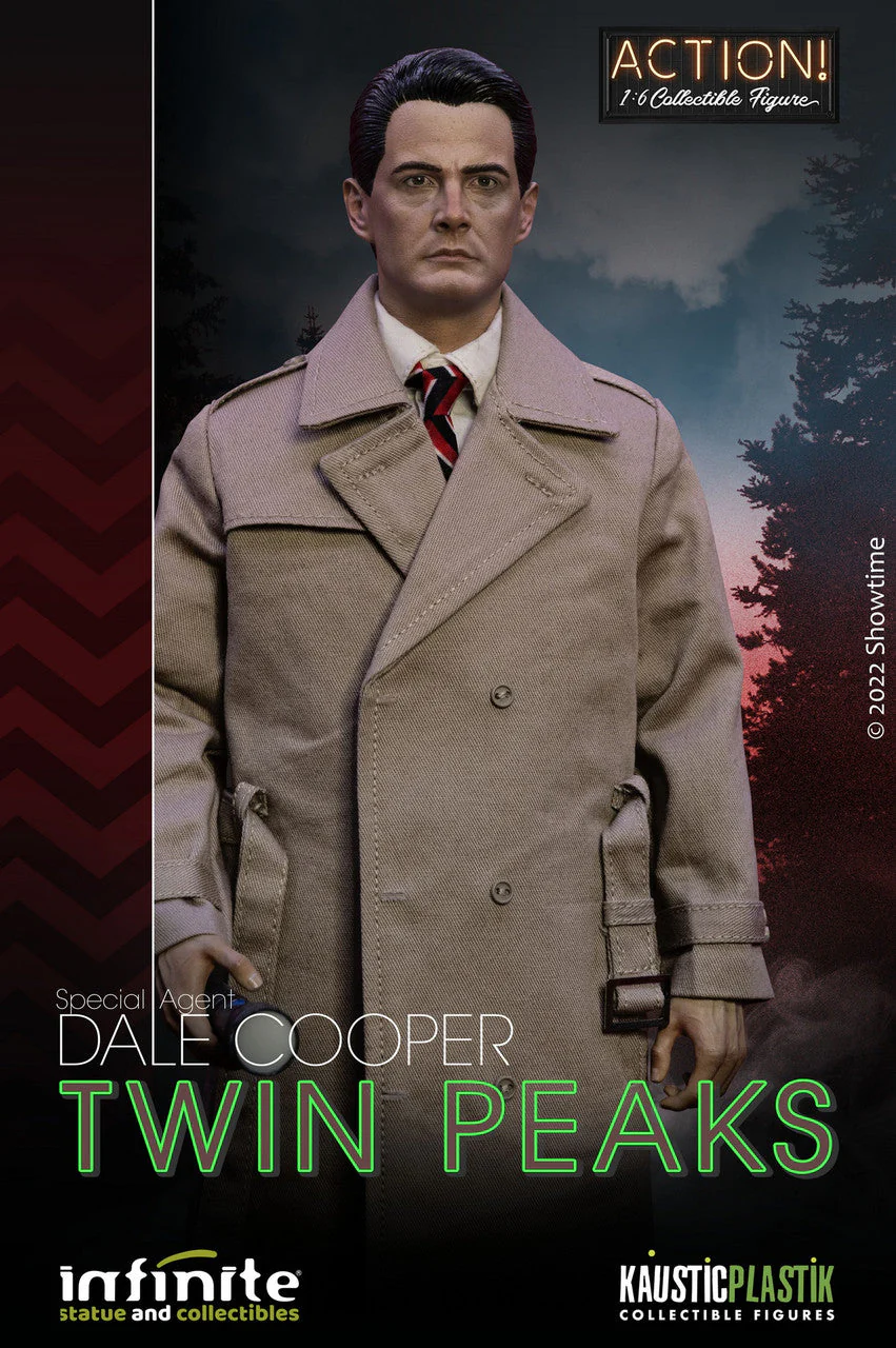 Pedido Figura Agent Cooper - Twin Peaks (normal version) marca Kaustic Plastik 87754 escala 1/6 - Image 4