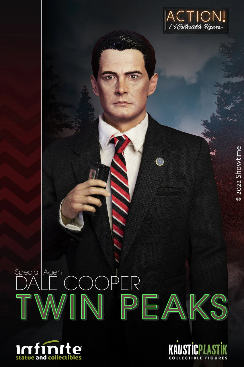 Pedido Figura Agent Cooper - Twin Peaks (normal version) marca Kaustic Plastik 87754 escala 1/6 - Image 5