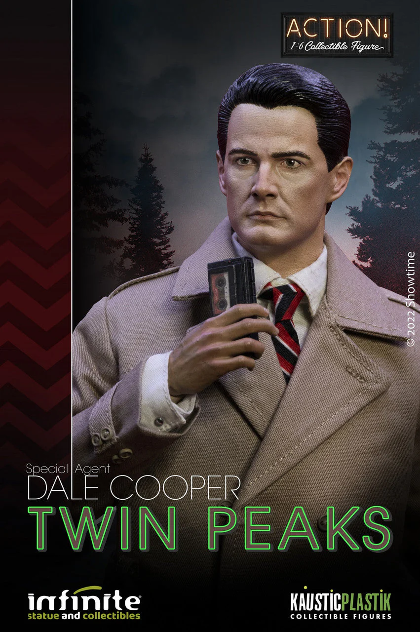 Pedido Figura Agent Cooper - Twin Peaks (normal version) marca Kaustic Plastik 87754 escala 1/6 - Image 6
