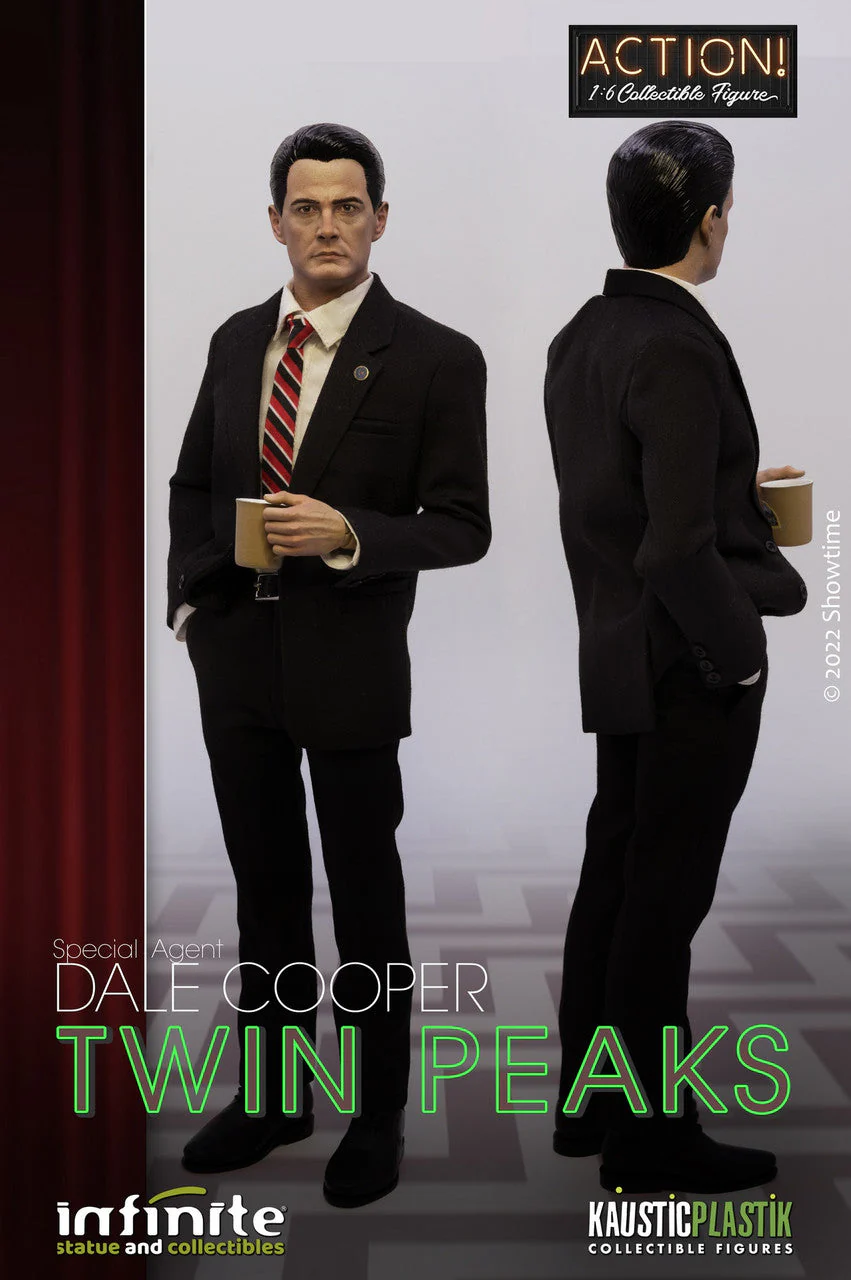 Pedido Figura Agent Cooper - Twin Peaks (normal version) marca Kaustic Plastik 87754 escala 1/6 - Image 8