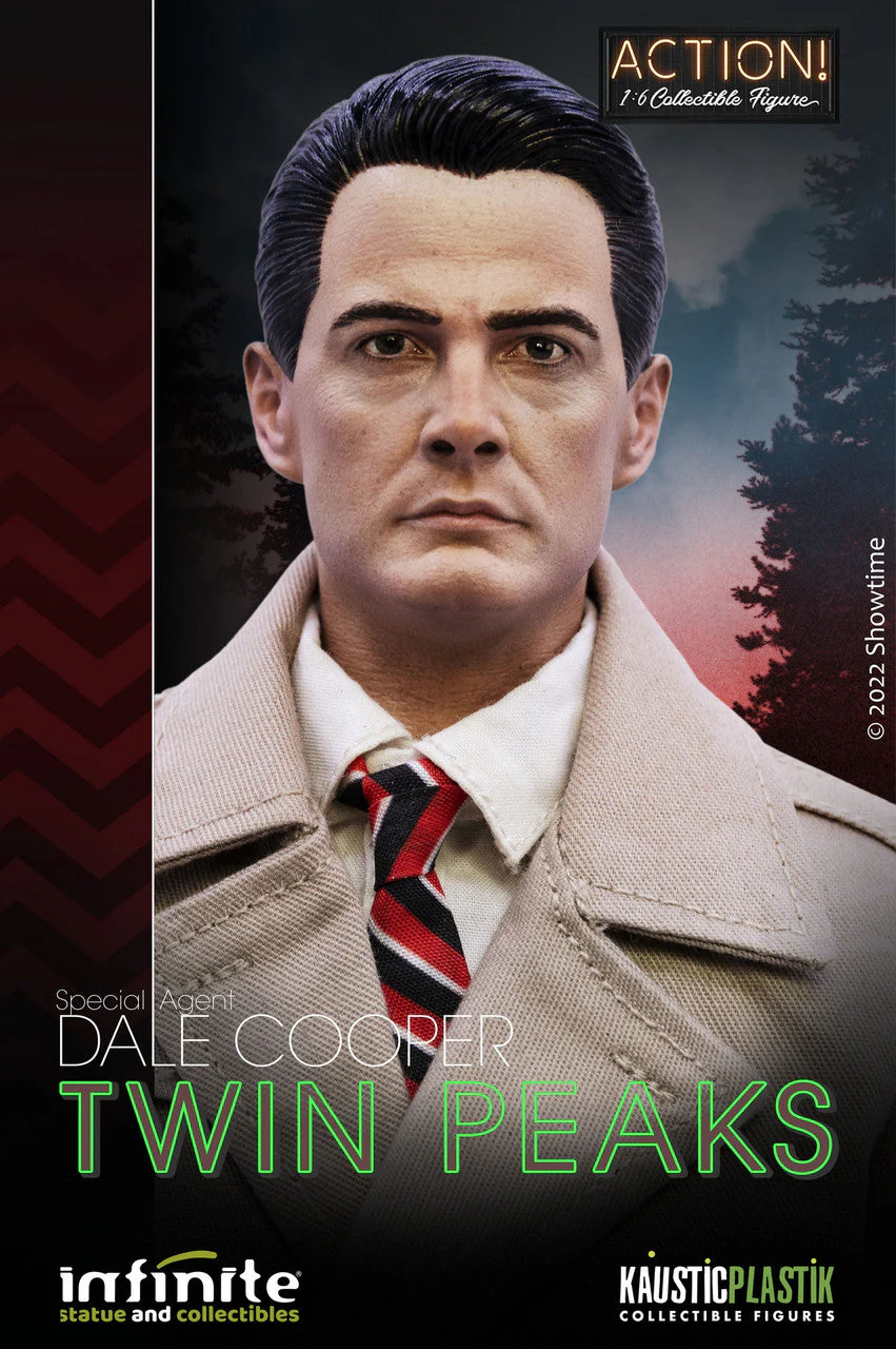 Pedido Figura Agent Cooper - Twin Peaks (normal version) marca Kaustic Plastik 87754 escala 1/6 - Image 9