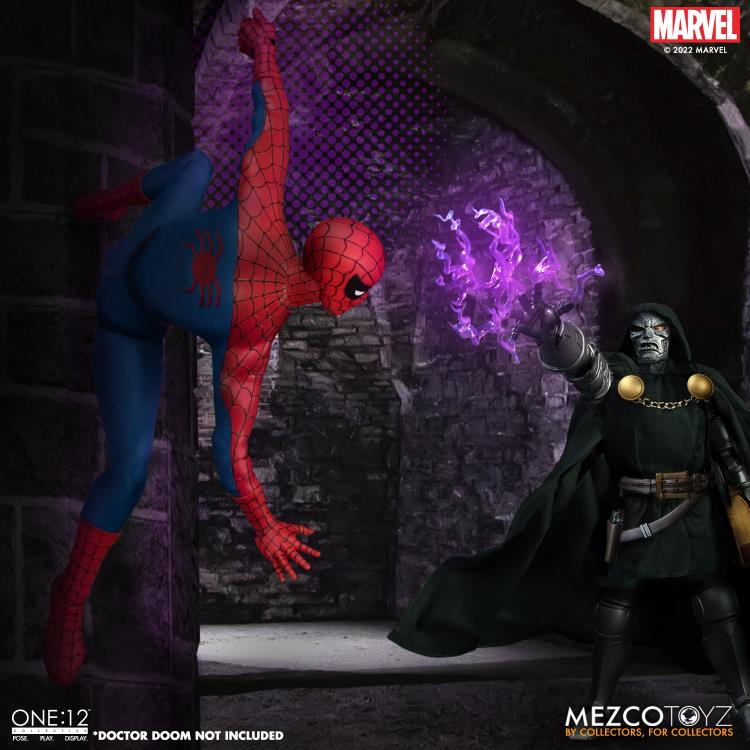 Pedido Figura Amazing Spider-Man Deluxe Edition - One:12 Collective marca Mezco Toyz 76295 escala pequeña 1/12 - Image 10