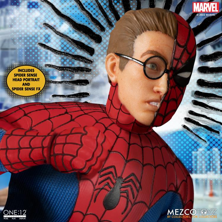 Pedido Figura Amazing Spider-Man Deluxe Edition - One:12 Collective marca Mezco Toyz 76295 escala pequeña 1/12 - Image 12