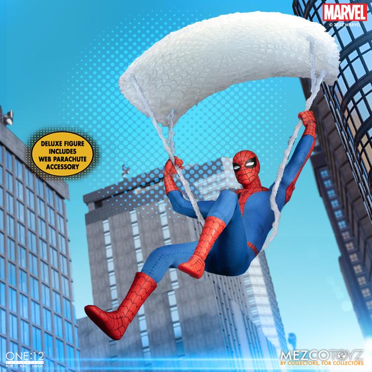 Pedido Figura Amazing Spider-Man Deluxe Edition - One:12 Collective marca Mezco Toyz 76295 escala pequeña 1/12 - Image 13
