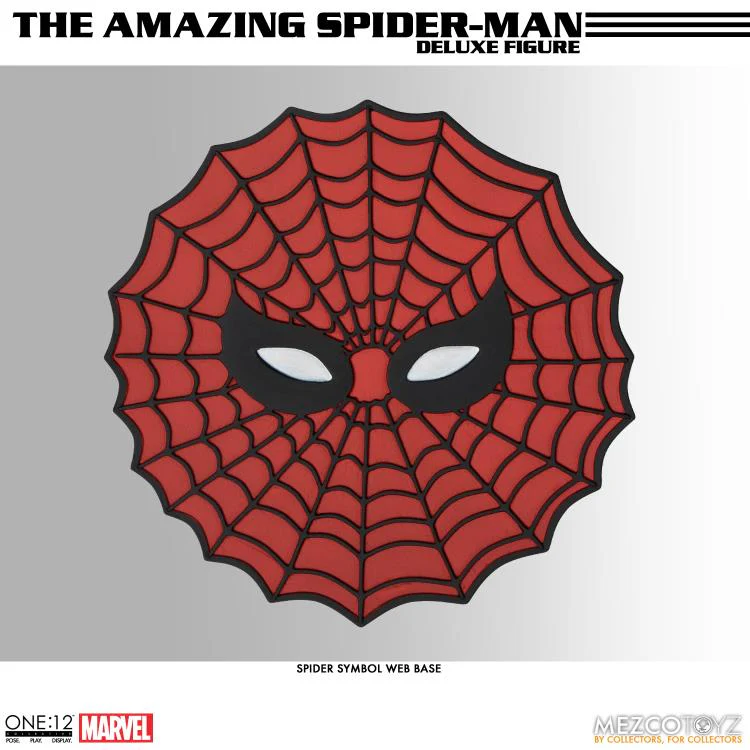 Pedido Figura Amazing Spider-Man Deluxe Edition - One:12 Collective marca Mezco Toyz 76295 escala pequeña 1/12 - Image 14