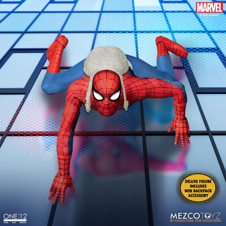 Pedido Figura Amazing Spider-Man Deluxe Edition - One:12 Collective marca Mezco Toyz 76295 escala pequeña 1/12 - Image 2