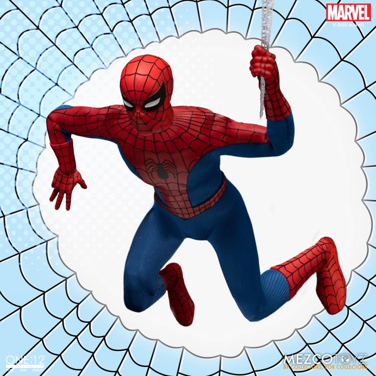 Pedido Figura Amazing Spider-Man Deluxe Edition - One:12 Collective marca Mezco Toyz 76295 escala pequeña 1/12 - Image 7