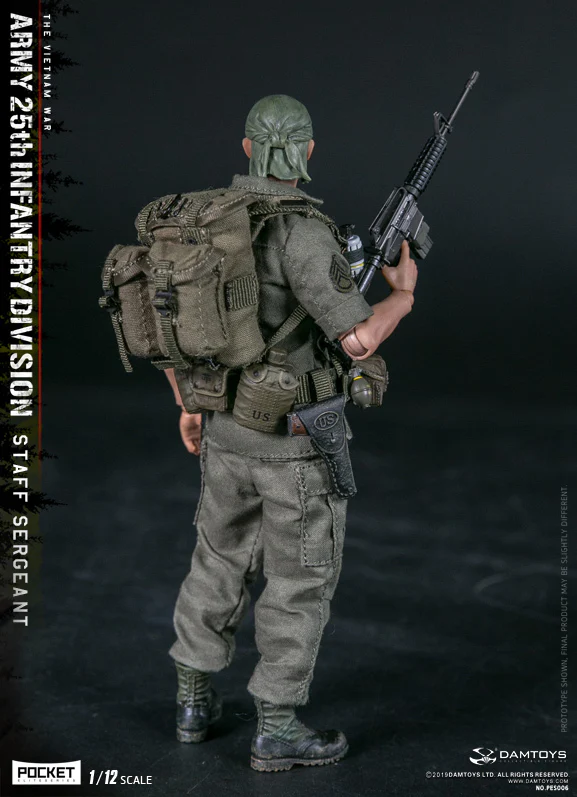 Pedido Figura Army 25th Infantry Division - Private Staff Sergeant marca Damtoys PES006 escala pequeña 1/12 - Image 3