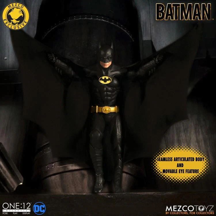 Pedido Figura Batman (Exclusive - Limited Edition) - Batman (1989) One:12 Collective marca Mezco Toyz 77070 escala pequeña 1/12 - Image 6